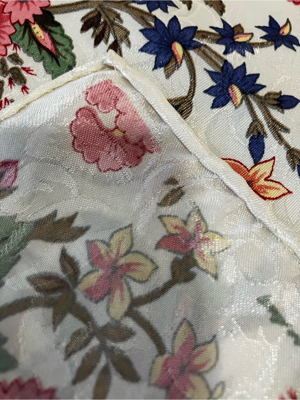 Vtg. Italian Silk Scarf - Picture 5 of 5